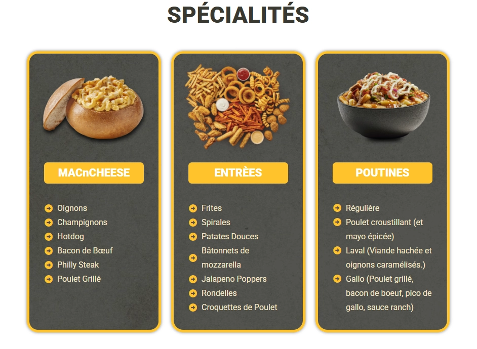 Allons Burger menu item 4
